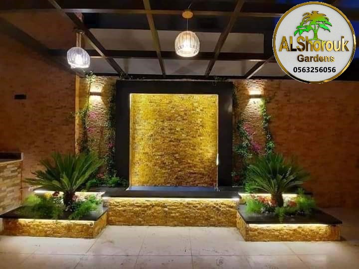 تصميم شلات مودرن ثلاثه يصب علي بدانه